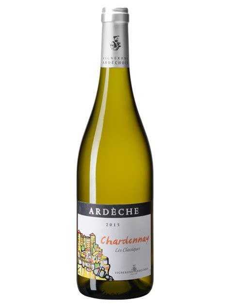 Rượu vang Pháp Ardeche Chardonnay 13% – R150 – Wine Hamper