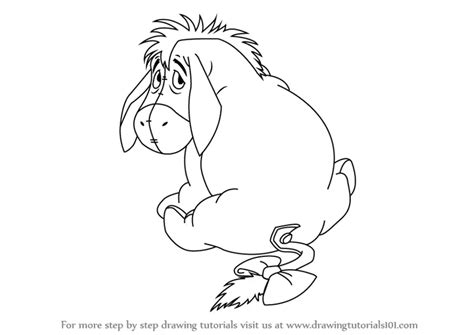 How to Draw Eeyore from Winnie the Pooh (Winnie the Pooh) Step by Step ...