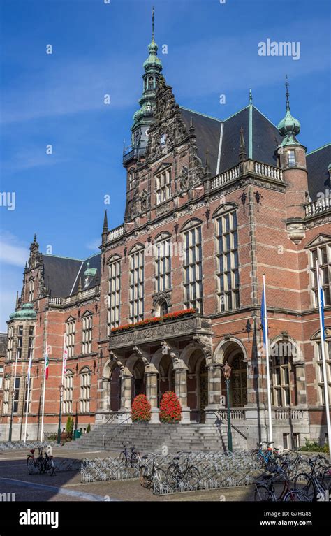 Main building of the Groningen University in The Netherlands Stock Photo - Alamy