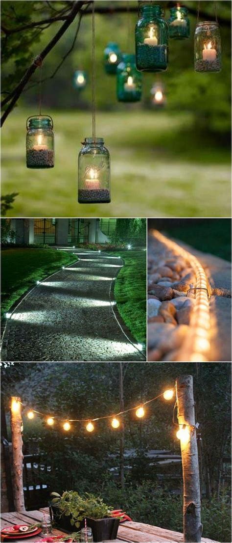 Seriously! Great looking. Diy Landscaping Ideas | Outdoor lighting ...