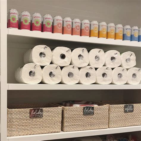 AZ House Of Order on Instagram: “I like to store paper towel rolls laying down and here’s why ...