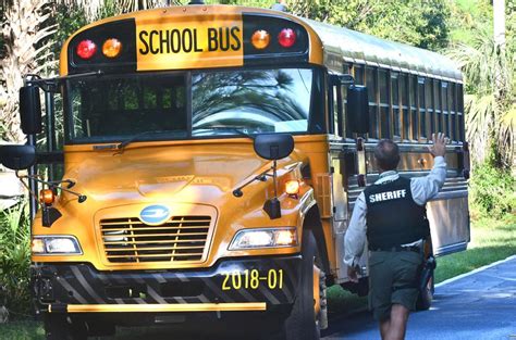 School bus driver, students startled after vehicle swipes side mirror ...