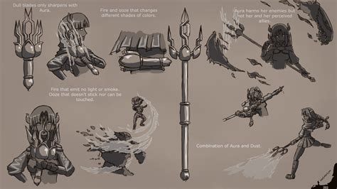 RWBY OC V weapon concept art by Leafymechypen on DeviantArt