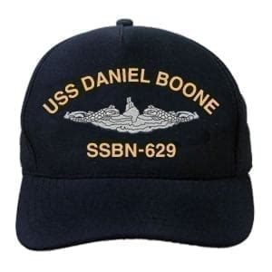 SSBN 629 USS Daniel Boone Embroidered Hat