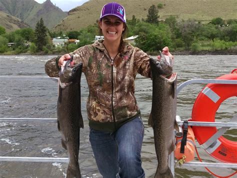 Salmon Fishing Snake River Idaho - Unique Fish Photo