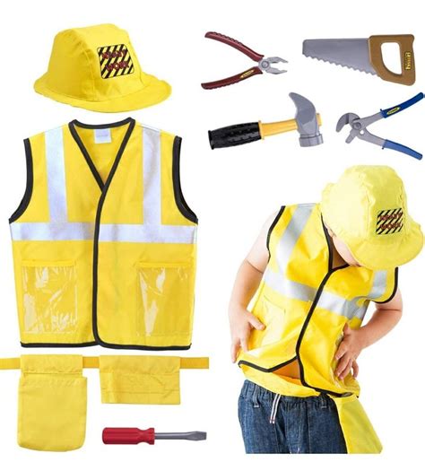 Kids Engineer's Costume | Role play costume, Engineer dress, Dress up ...