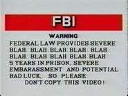 Macrovision Scientists Warning Screen | The FBI Warning Screens Wiki ...