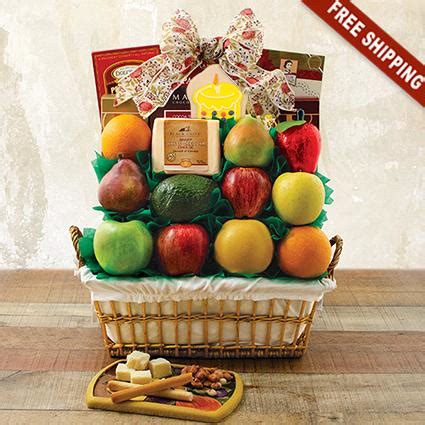 Birthday Greetings Fruit Gift Basket-Capalbos Gift Baskets