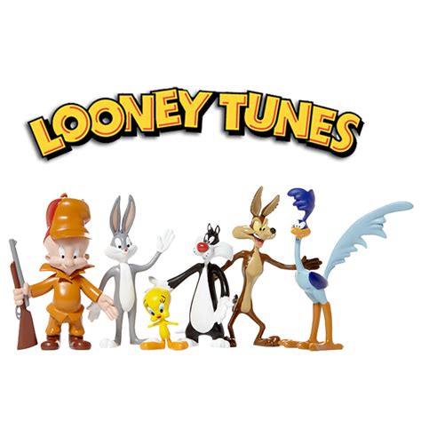 Looney Tunes Bendable Figures 6-Pack 6 - 15 cm - PF-NJLT4800