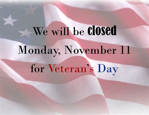Free Printable Closed Signs For Veterans Day 2024 - FreePrintableSign.net