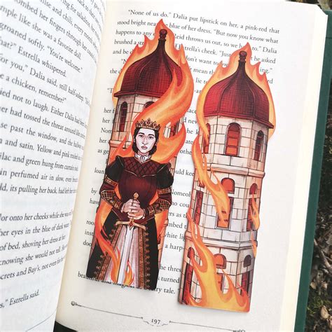 Priory of the Orange Tree bookmarks – Laya Rose Art