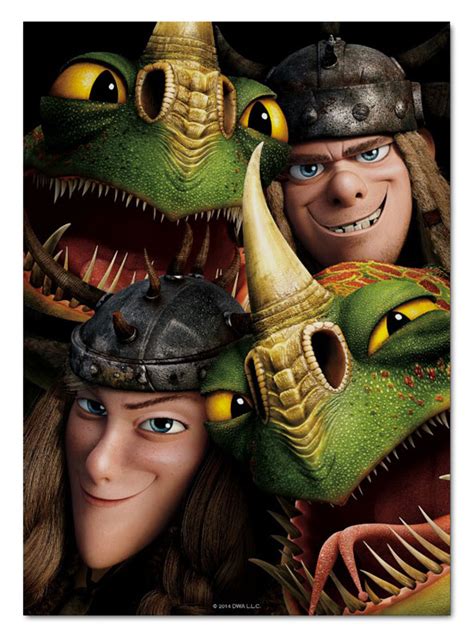 How to Train Your Dragon: Ruffnut, Tuffnut & Belch, Barf Poster