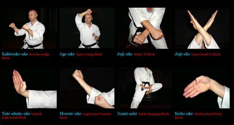 Shotokan Karate Terminology Uke Blocks 2 | Shotokan karate, Shotokan, Karate