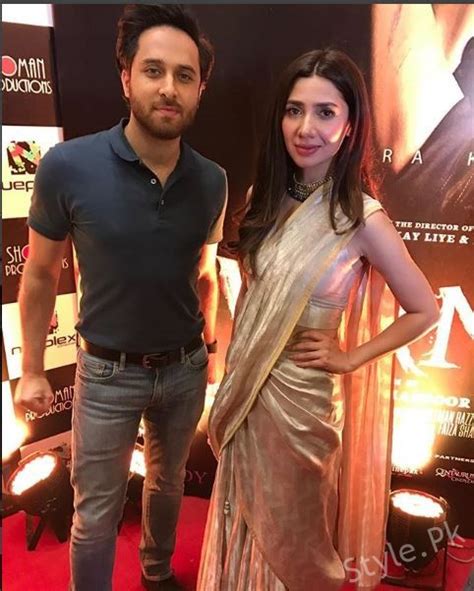 Mahira Khan At The Trailer Promotion Of Her Movie Verna – Style.Pk