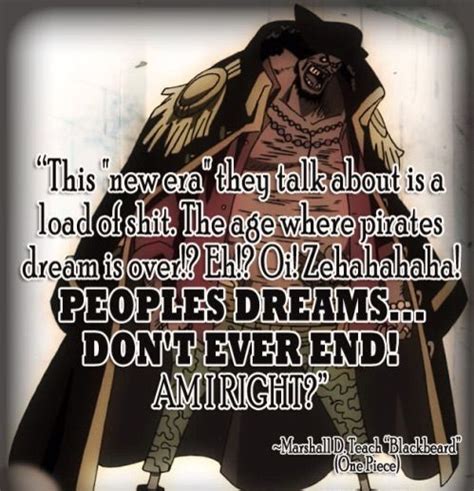 One piece Quotes:Blackbeard | One Piece Amino