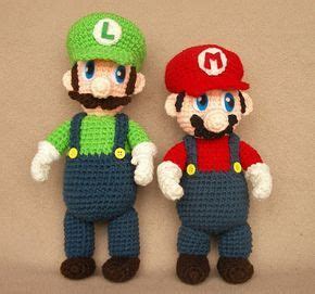 PATRON GRATIS LUIGI ( SUPER MARIO BROS) AMIGURUMI 574 | Ganchillo amigurumi, Patron muñeca ...