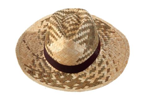 Straw farmer hat stock image. Image of yellow, spring - 33008503