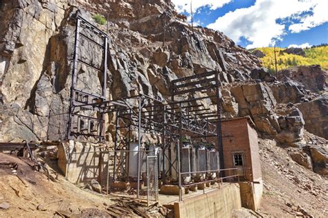 Abandoned Eagle Mine and Belden, Colorado Mining District