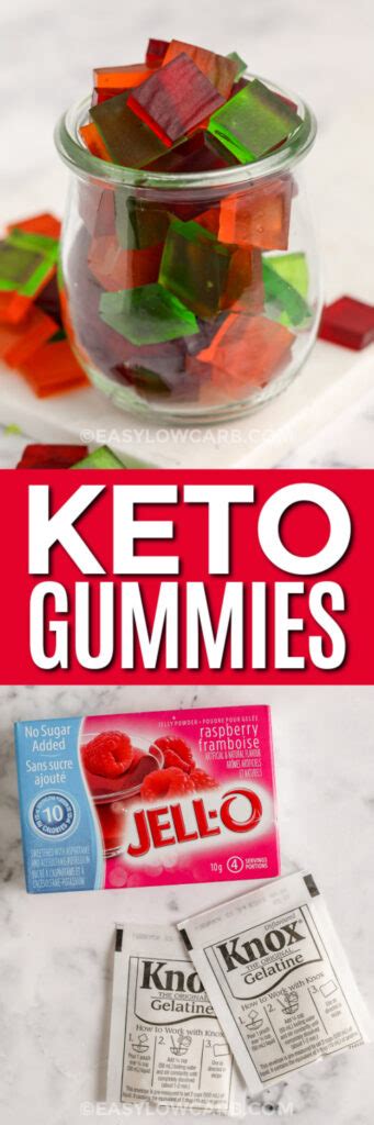 Keto Gummies (5 Minutes To Prep!) - Easy Low Carb