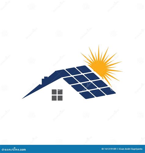 Solar energy logo vector stock vector. Illustration of light - 161319189