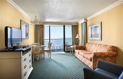 Oceanfront King Suite at Coral Beach Resort, Myrtle Beach