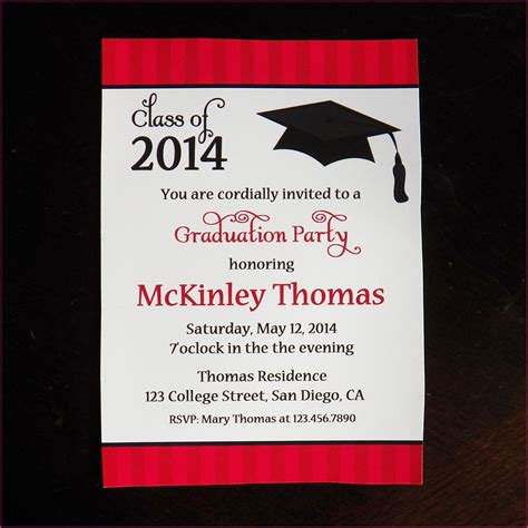 Difference Between Graduation Announcement And Invitation - Announcements : Resume Examples # ...