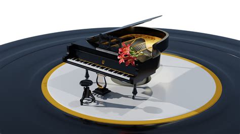 ArtStation - "Black Grand Piano" | Resources