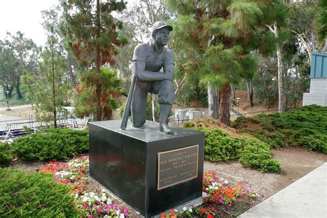 Jackie Robinson Statue, Jackie Robinson Stadium, UCLA, Los Angeles, California Photograph by ...