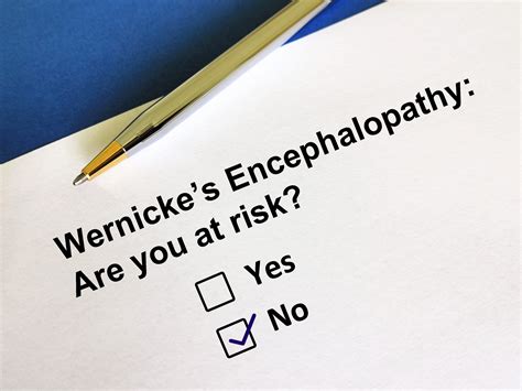 Wernicke’s encephalopathy