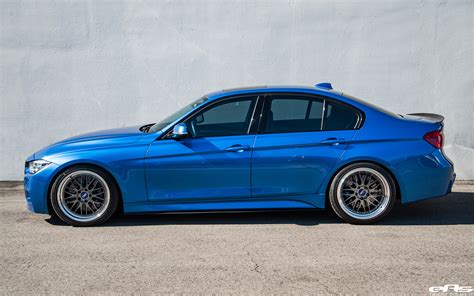 Estoril Blue Metallic BMW 340i With BBS Wheels and M Performance Parts