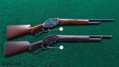 PAIR OF WINCHESTER 1887 SHOTGUNS USED IN THE MOVIE "LONGARM"