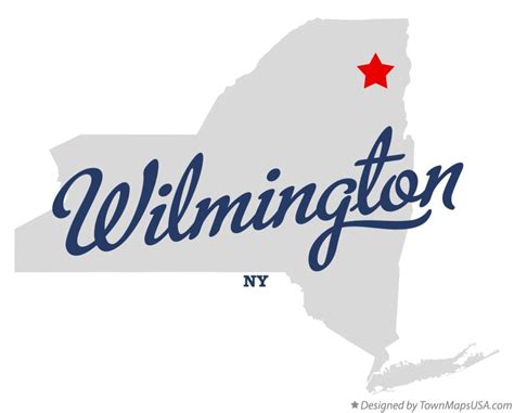 Map of Wilmington, NY, New York