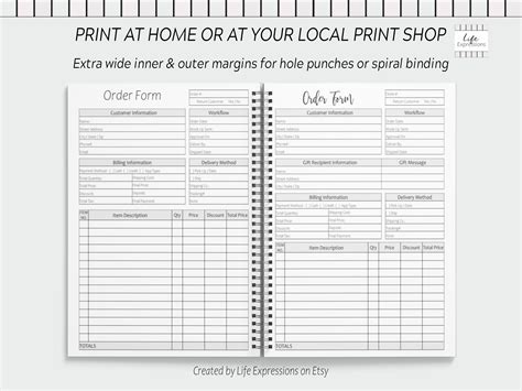 Pink Order Form Printable Editable Pdf Instant Downlo - vrogue.co