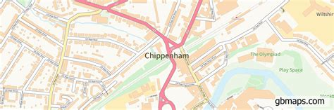 CHIPPENHAM of WILTSHIRE Files. Digital Mapping Solutions Vector Street Map