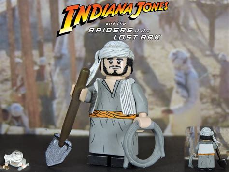 Custom LEGO Raiders of the Lost Ark: Sallah | Custom lego, Lego, Legos