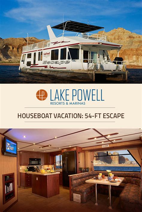 Escape Luxury Houseboat Rental | Lake Powell Resorts & Marinas | Bullfrog Marina UT