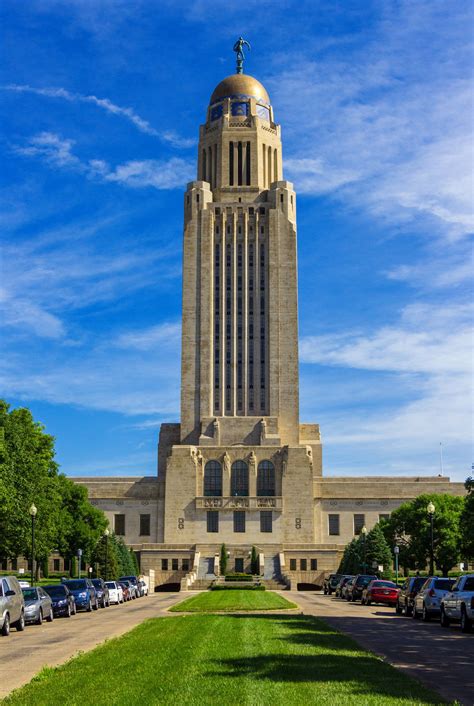 Nebraska Capitol Tower | Midwest travel, National historic landmark, Nebraska