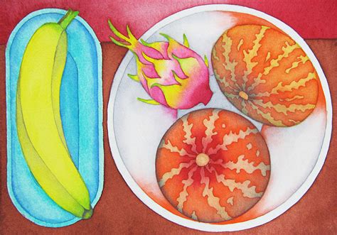 Painting : "Fruity" (Original art by Joseph Vorgity)