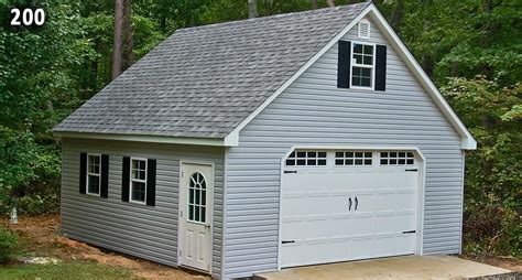 1 Car 2 Story Garage | Prefab garages, Shed, Garage loft