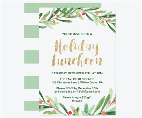 Luncheon Invitation - 10+ Examples, How to Create