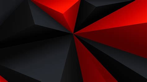 Red And Black Geometric Wallpapers - Wallpaper Cave