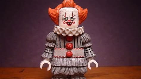 Custom Lego IT/ IT Chapter 2: Pennywise The Dancing Clown Minifigure V2 ...