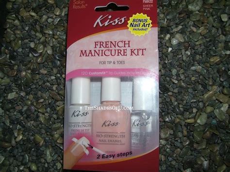 Kiss French Manicure Kit: A Review - The Shades Of U