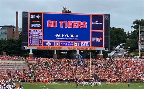 Clemson Memorial Stadium Ups Death Valley Gameday Experience With New ...