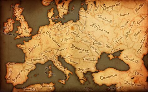 Map of Europe Wallpaper - WallpaperSafari