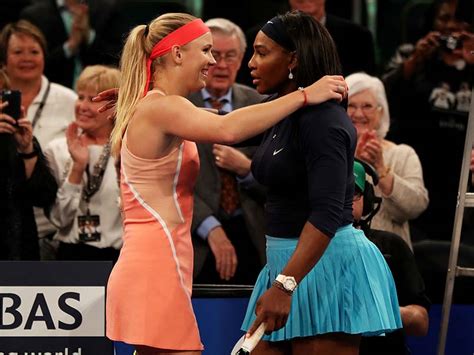 Caroline Wozniacki As Serena Williams – Telegraph