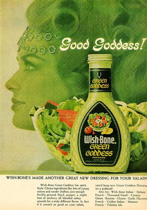 Harvest Gold Memories: Green Goddess Salad Dressing Peaks With 1970's ...