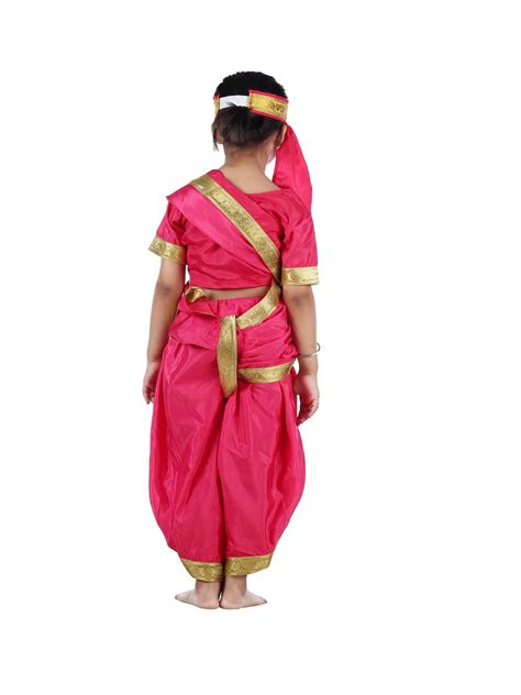 Rent Buy Jhansi Ki Rani Laxmi Bai Girls Fancy Dress Costume in India