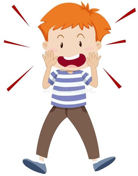 Boy Shouting Stock Illustrations – 2,637 Boy Shouting Stock ...