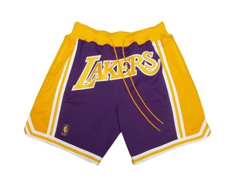 Los Angeles Lakers Shorts Purple - Justdonshorts